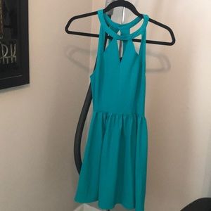 Teal Dress